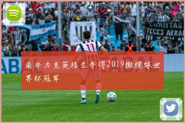 南非力克英格兰夺得2019橄榄球世界杯冠军