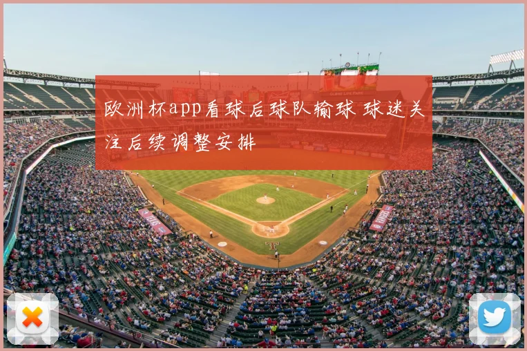 欧洲杯app看球后球队输球 球迷关注后续调整安排