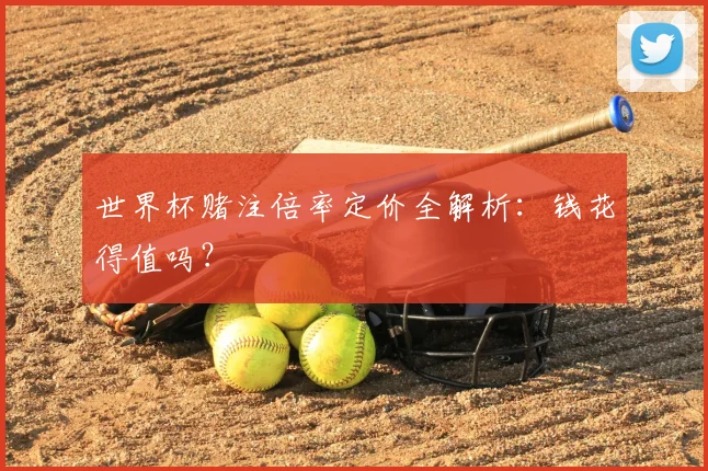 世界杯赌注倍率定价全解析:钱花得值吗?
