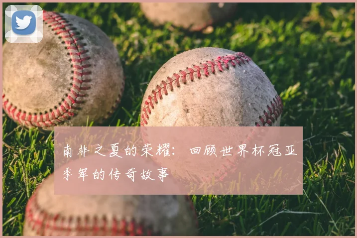 南非之夏的荣耀:回顾世界杯冠亚季军的传奇故事